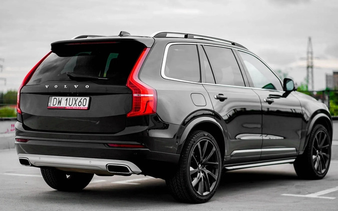 Volvo XC 90 cena 125000 przebieg: 84000, rok produkcji 2018 z Wrocław małe 596